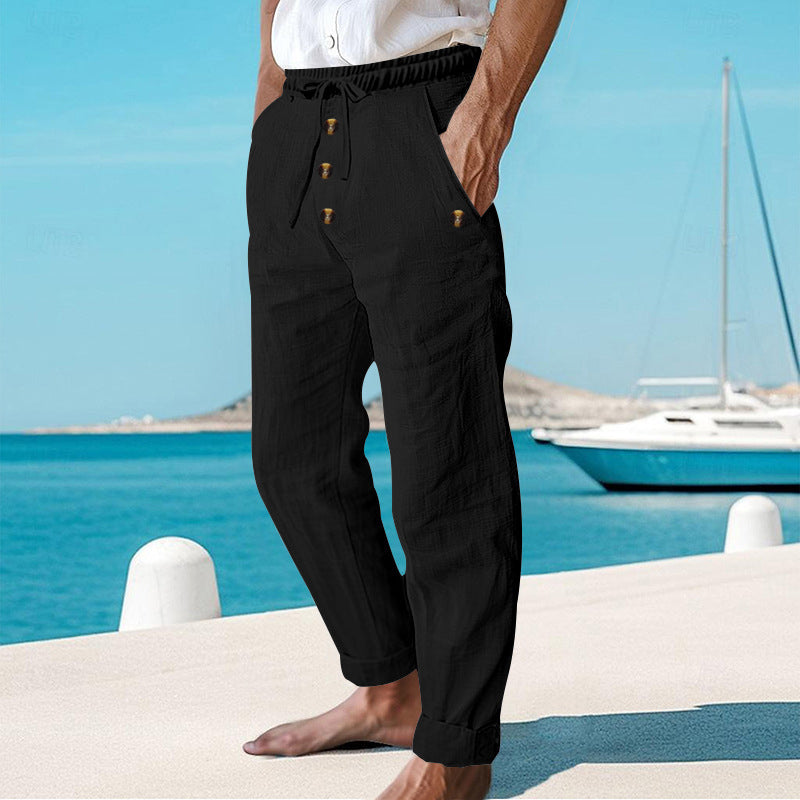 Seymour - Pantalon estival à cordon de serrage