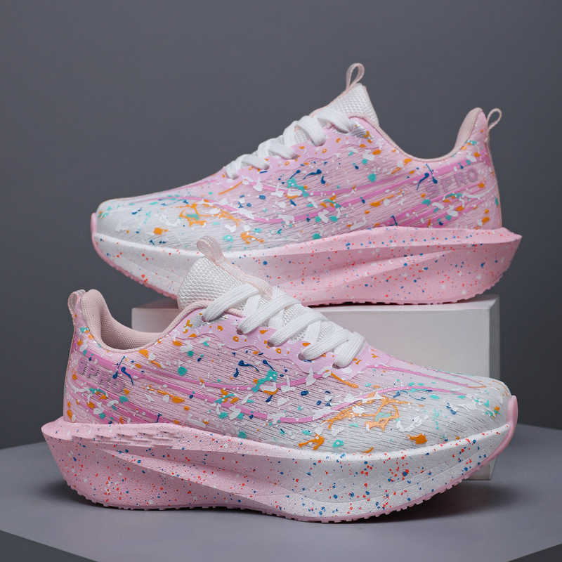 Elowynne - Chaussures de marathon à effet propulsif