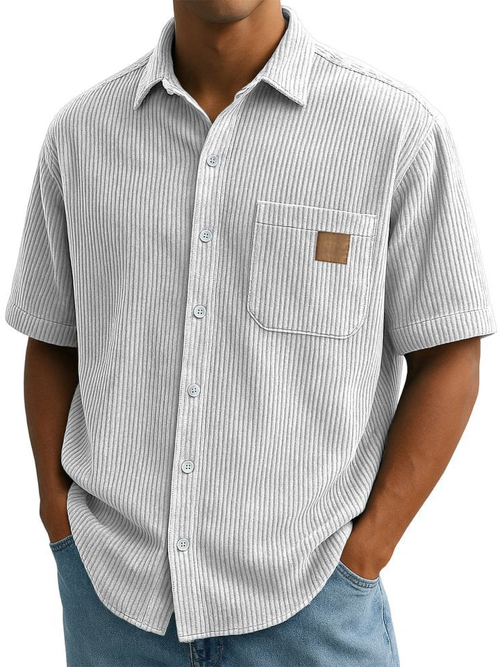 Anwick - Chemise côtelée douce