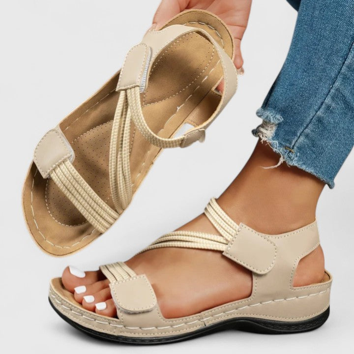 Francine - Sandales orthopédiques rembourrées