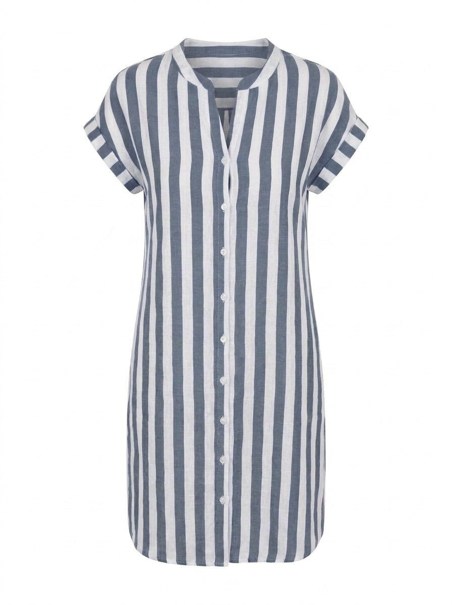 Camelia - Robe-chemise fluide