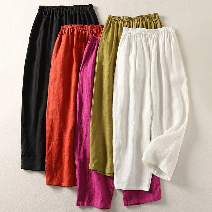 Odalys - Pantalon en lin haut de gamme