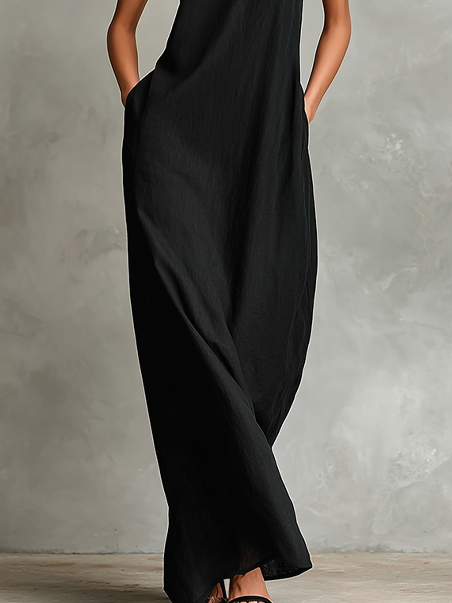 Tabitha - Robe longue en lin premium
