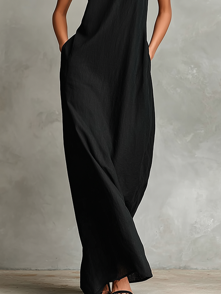 Tabitha - Robe longue en lin premium
