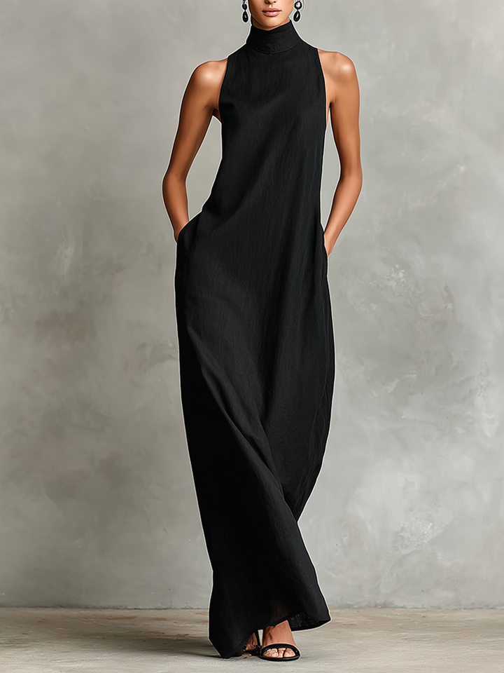 Tabitha - Robe longue en lin premium