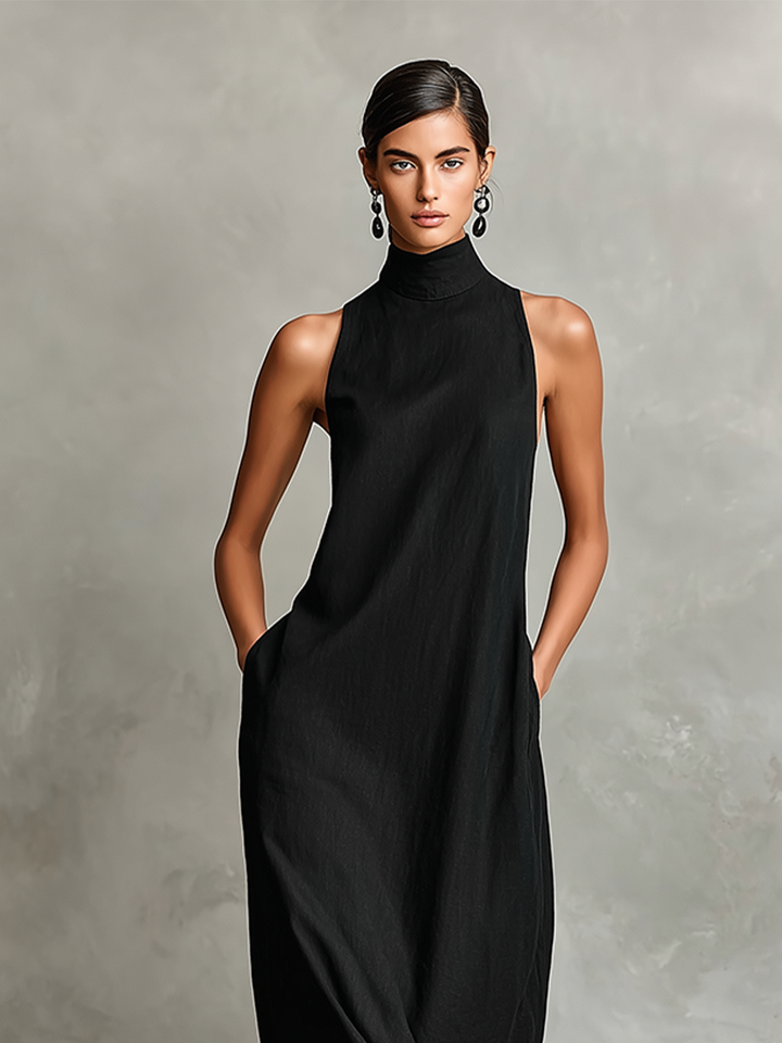 Tabitha - Robe longue en lin premium