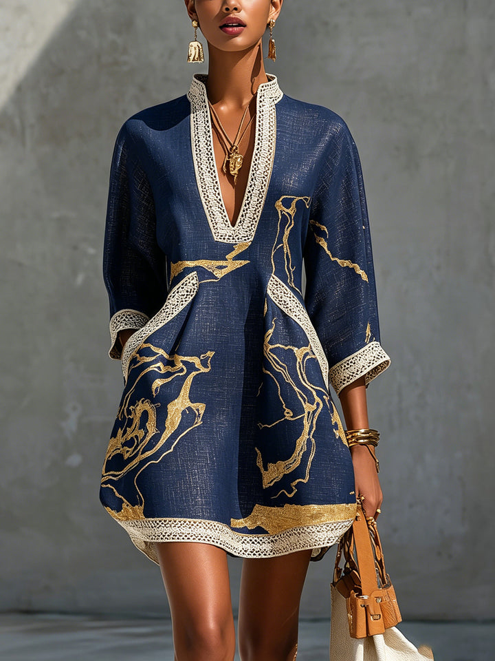 Isalyn - Robe mini toucher doux