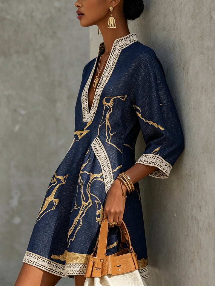 Isalyn - Robe mini toucher doux