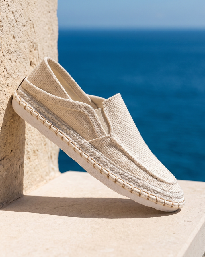 Falkner - Espadrille à enfiler texturée