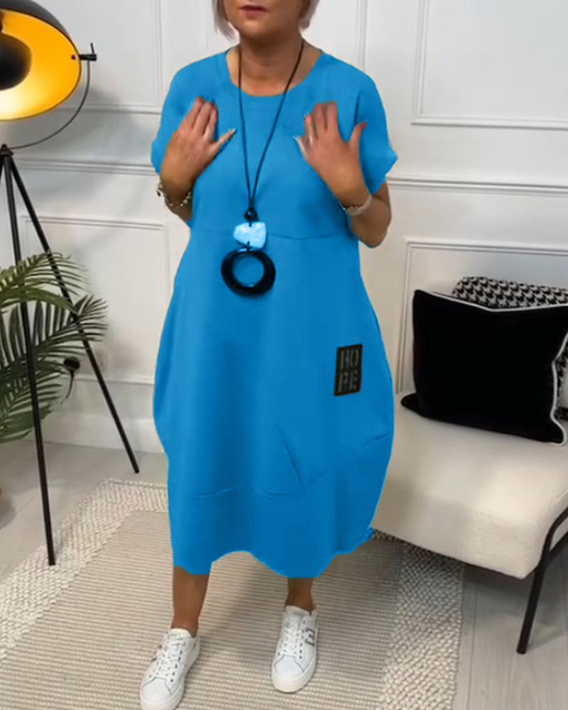 Kalista - Robe midi au toucher doux