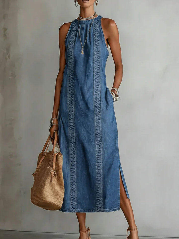 Lilias - Robe vintage au toucher doux