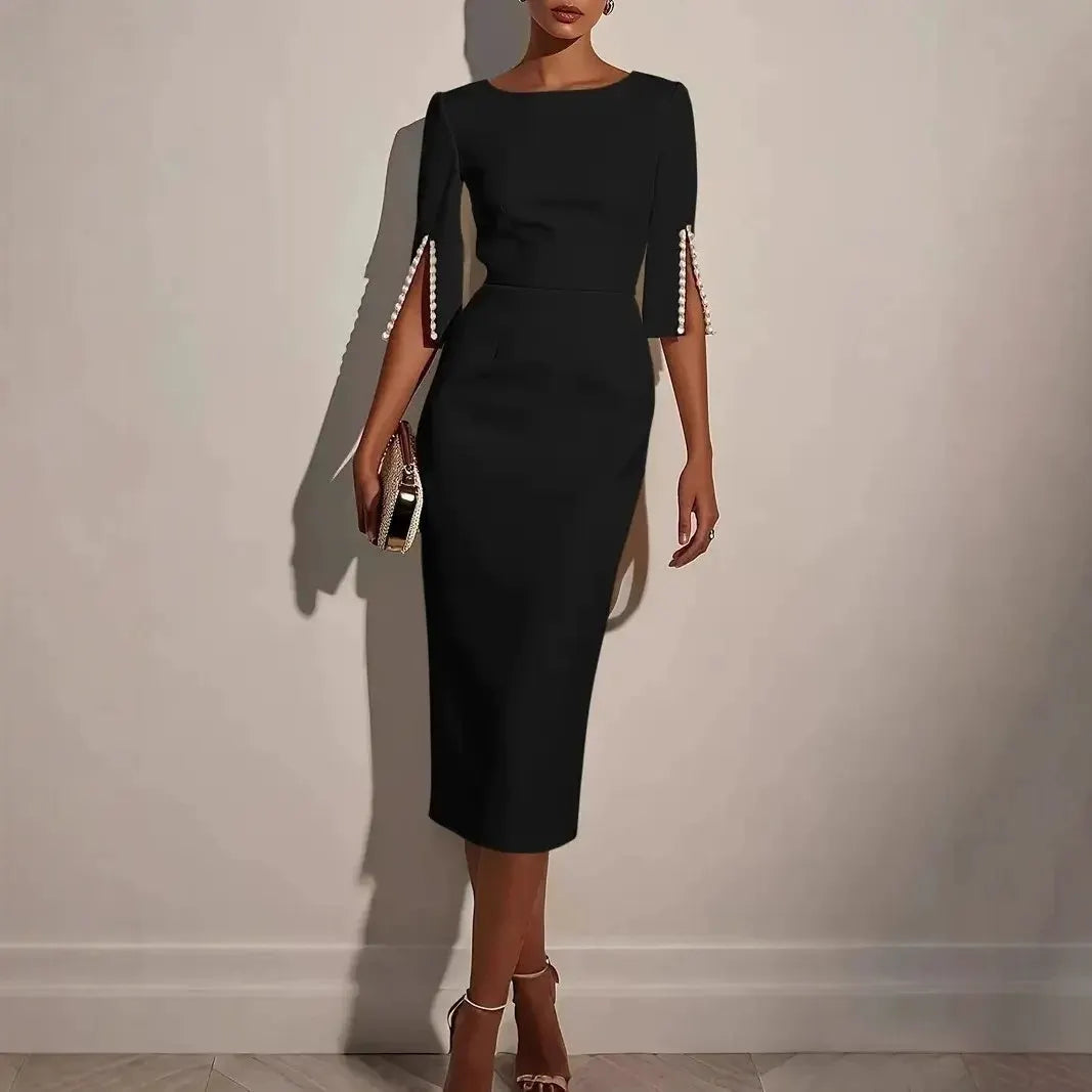 Anneliese - Robe fourreau extensible et douce