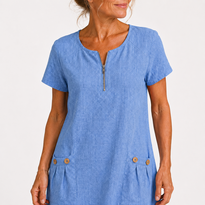 Lucienne - Robe légère en lin