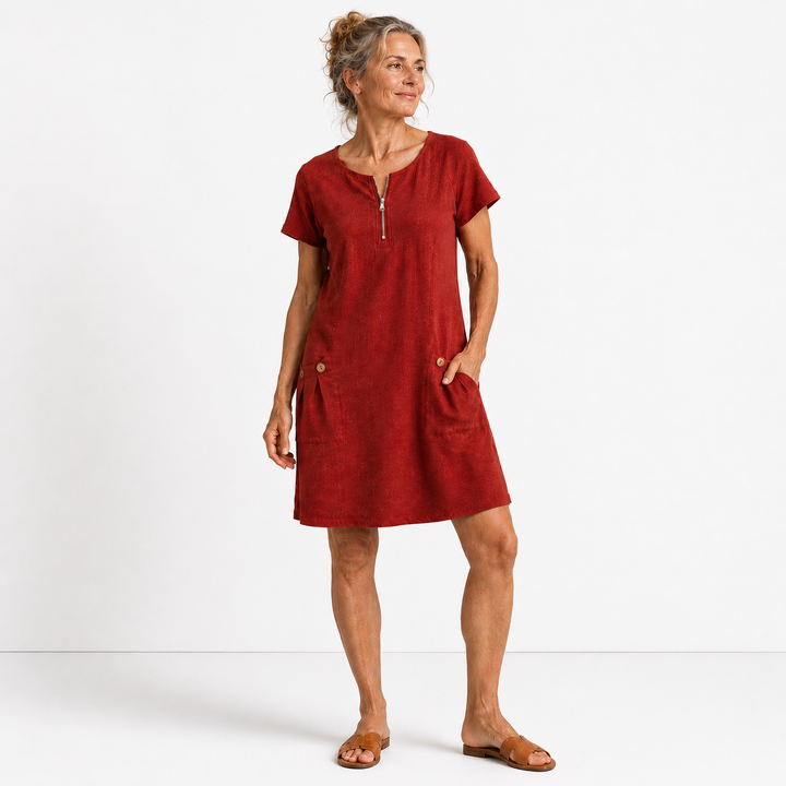 Lucienne - Robe légère en lin