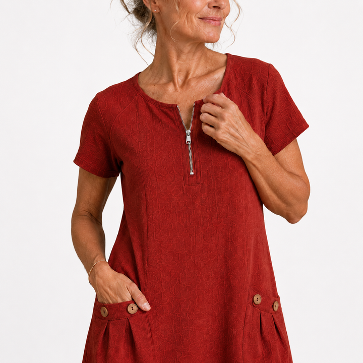 Lucienne - Robe légère en lin