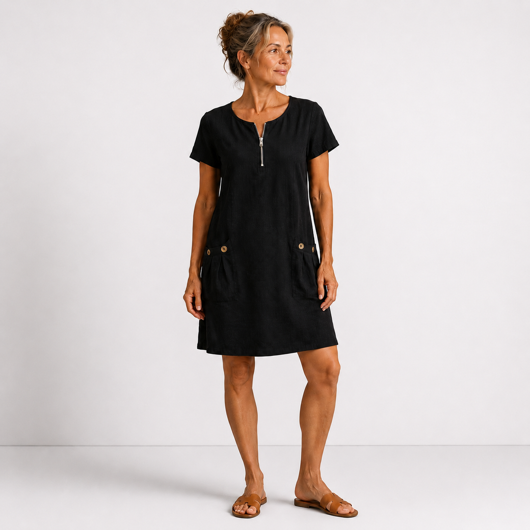Lucienne - Robe légère en lin