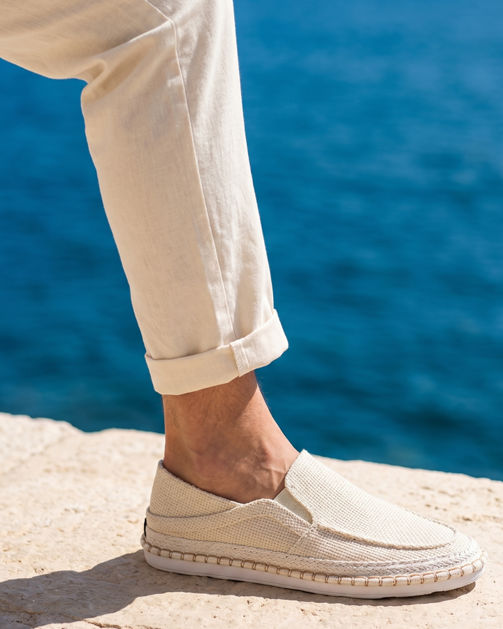 Falkner - Espadrille à enfiler texturée