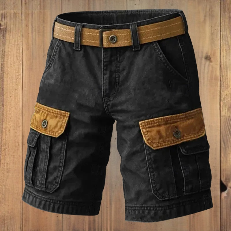 Beckley - Short cargo texturé