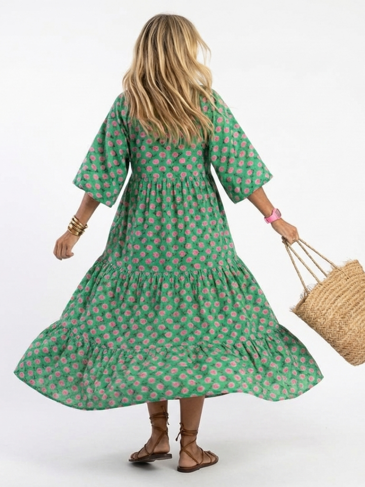 Emmera - Robe d'été légère à volants