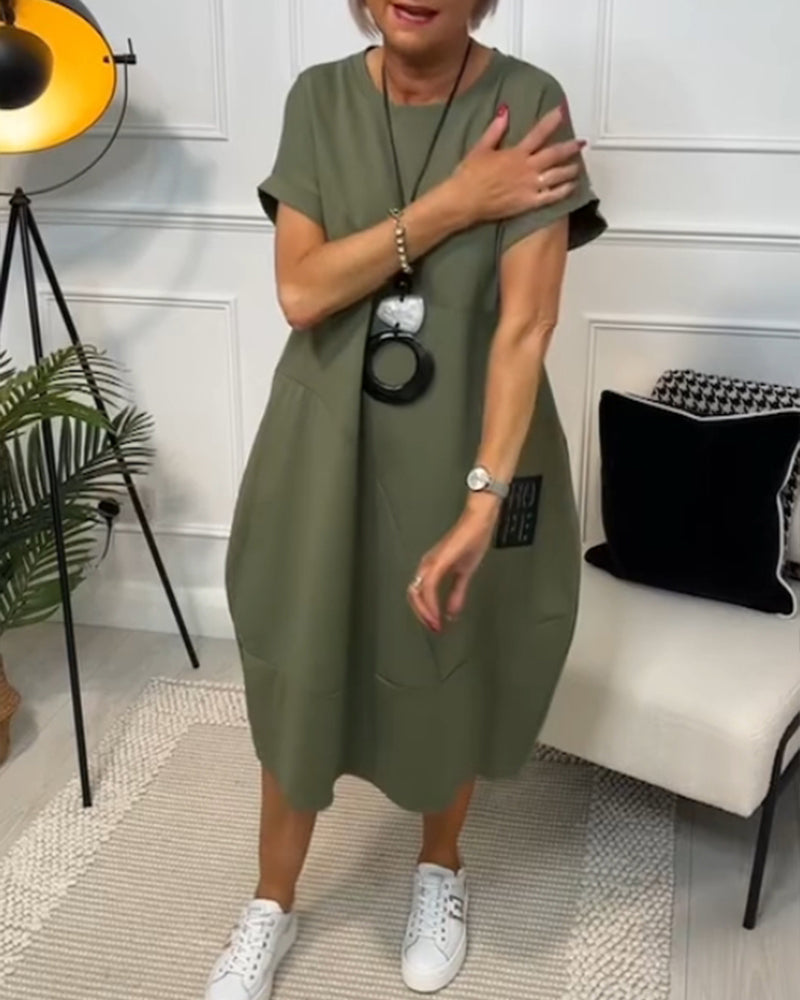 Kalista - Robe midi au toucher doux