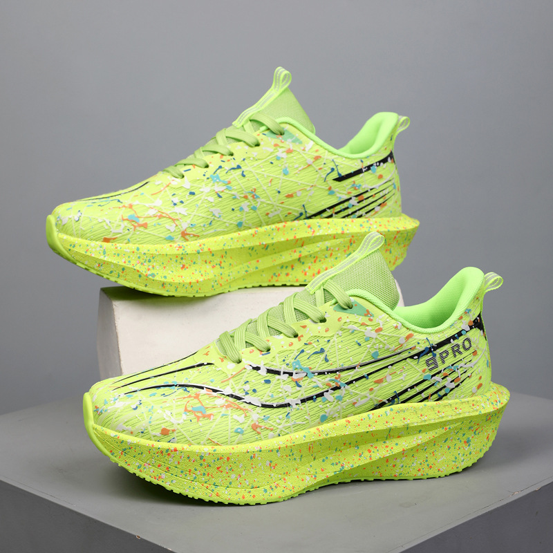 Elowynne - Chaussures de marathon à effet propulsif