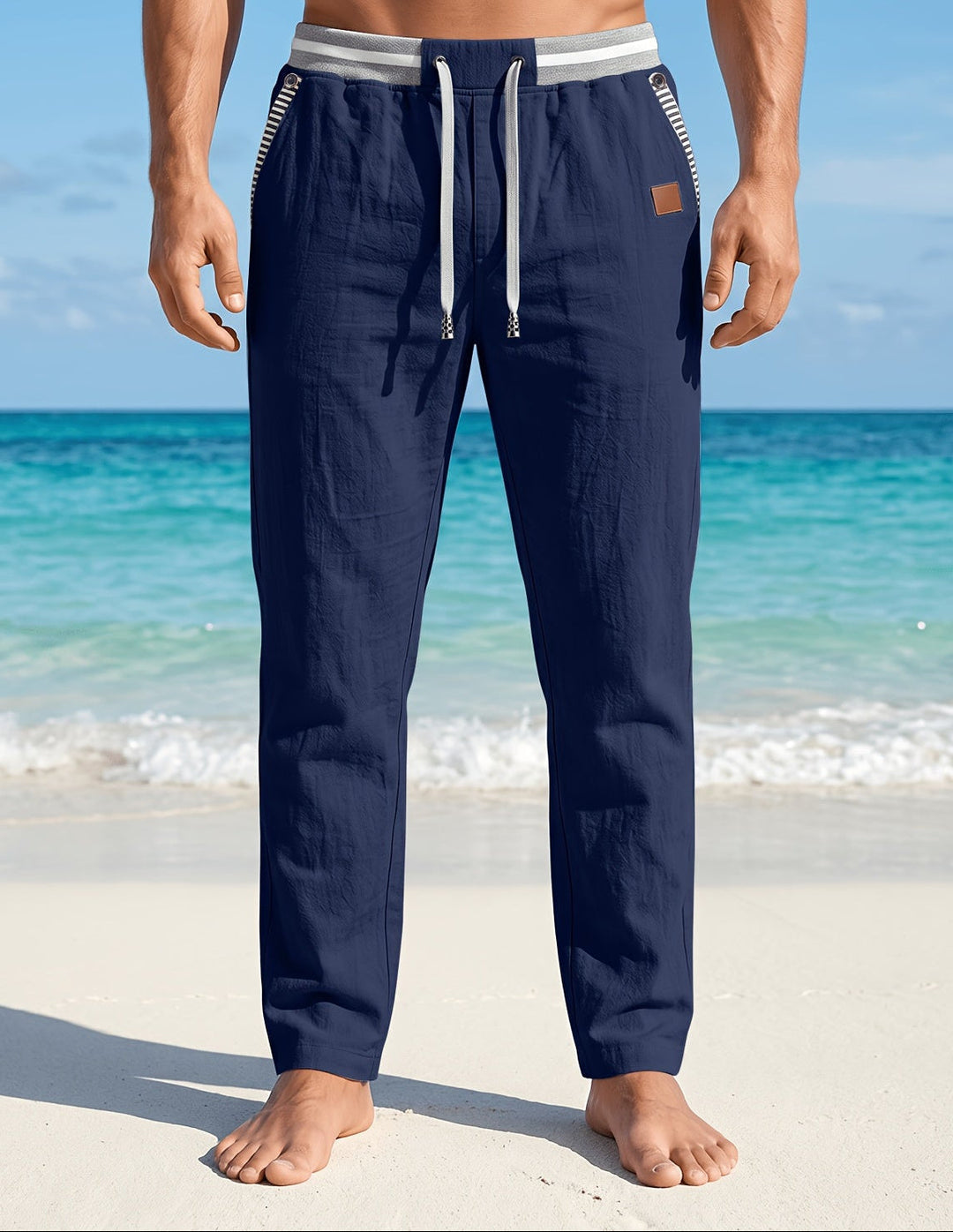 Branford - Pantalon en lin léger