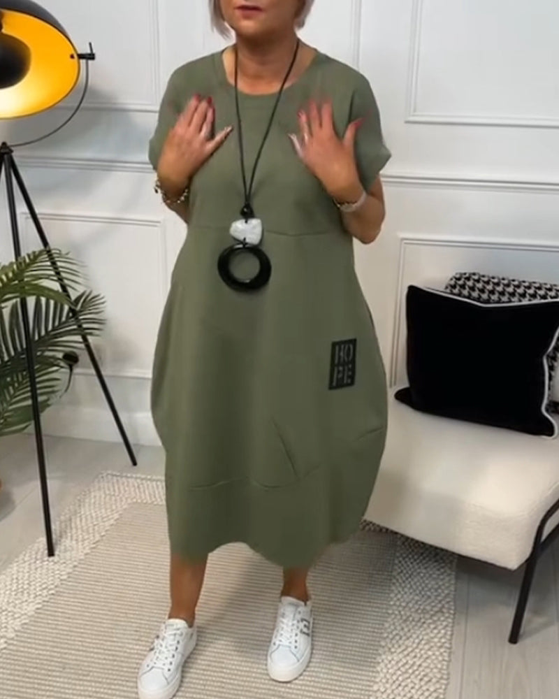 Kalista - Robe midi au toucher doux