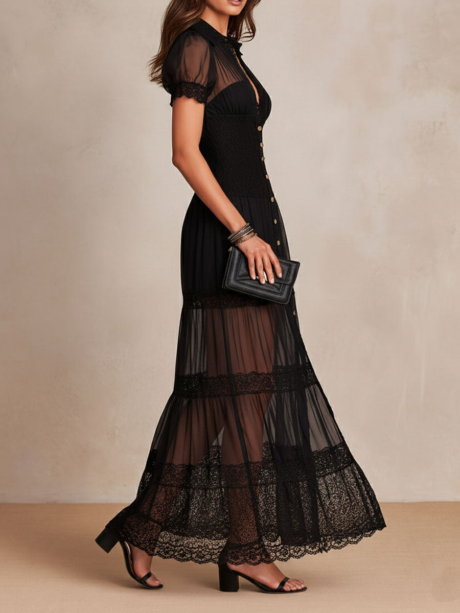 Talliora - Robe longue bohème au toucher doux