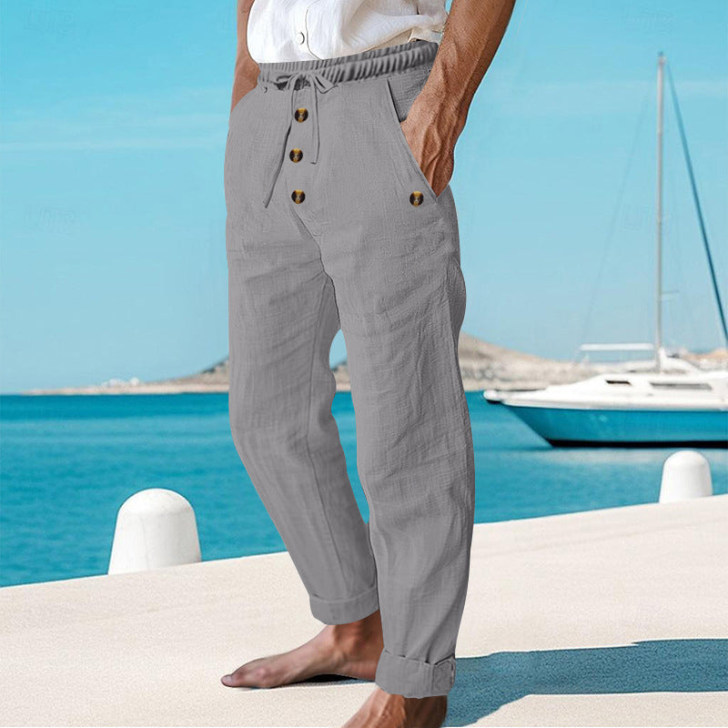 Seymour - Pantalon estival à cordon de serrage