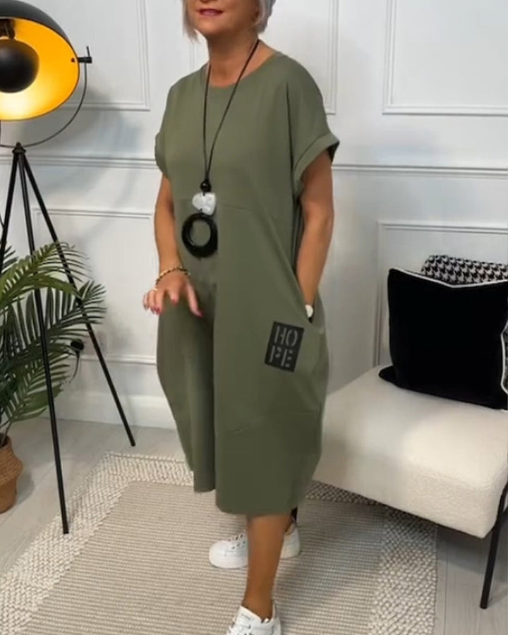 Kalista - Robe midi au toucher doux