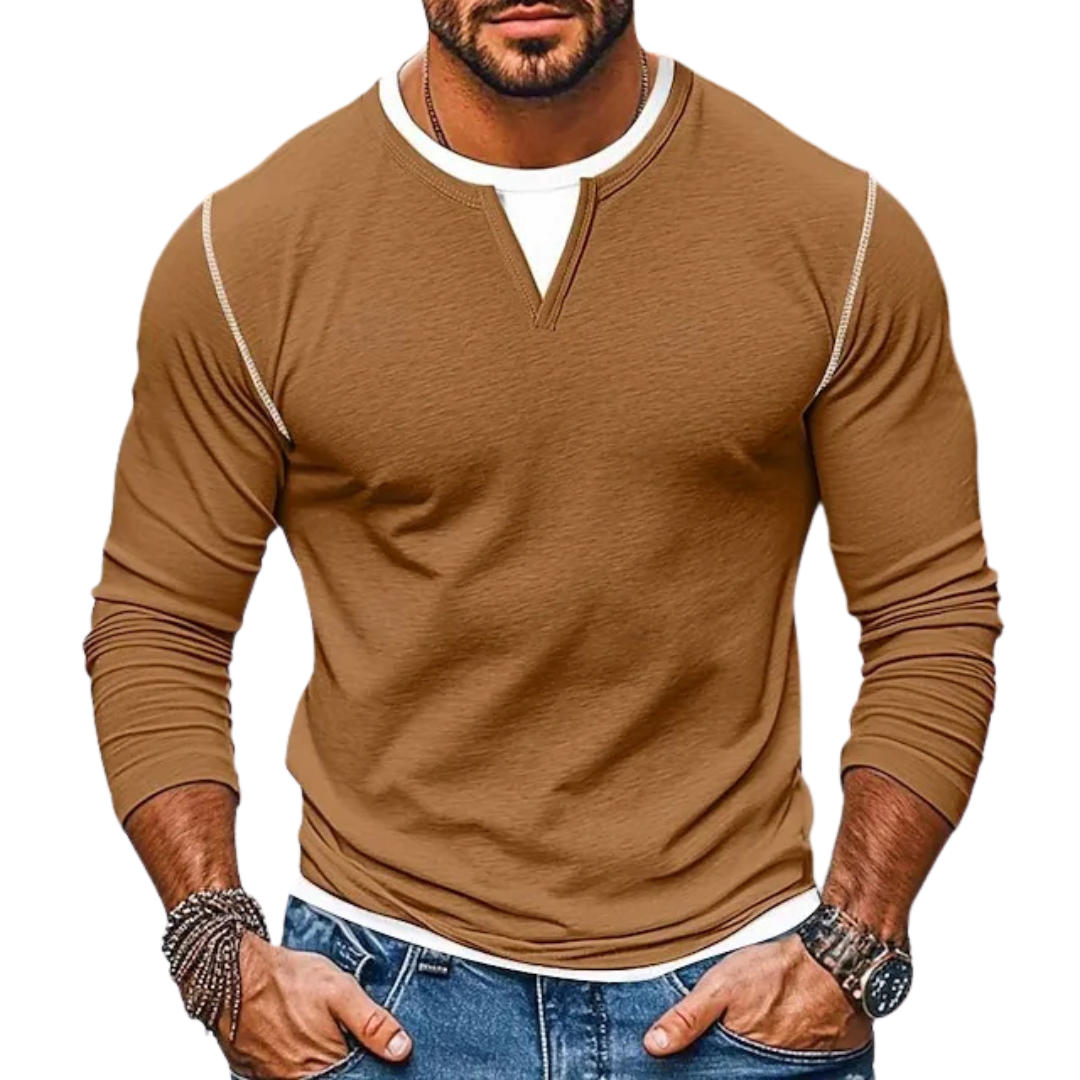 Irving - Chemise à manches longues au toucher doux