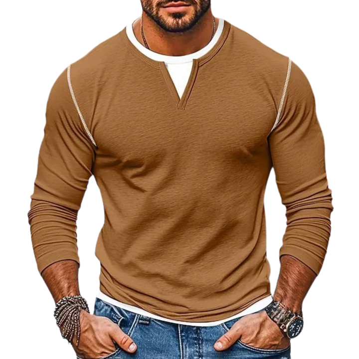 Irving - Chemise à manches longues au toucher doux