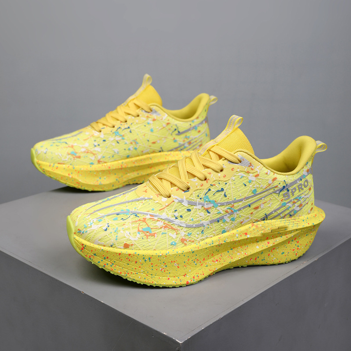 Elowynne - Chaussures de marathon à effet propulsif