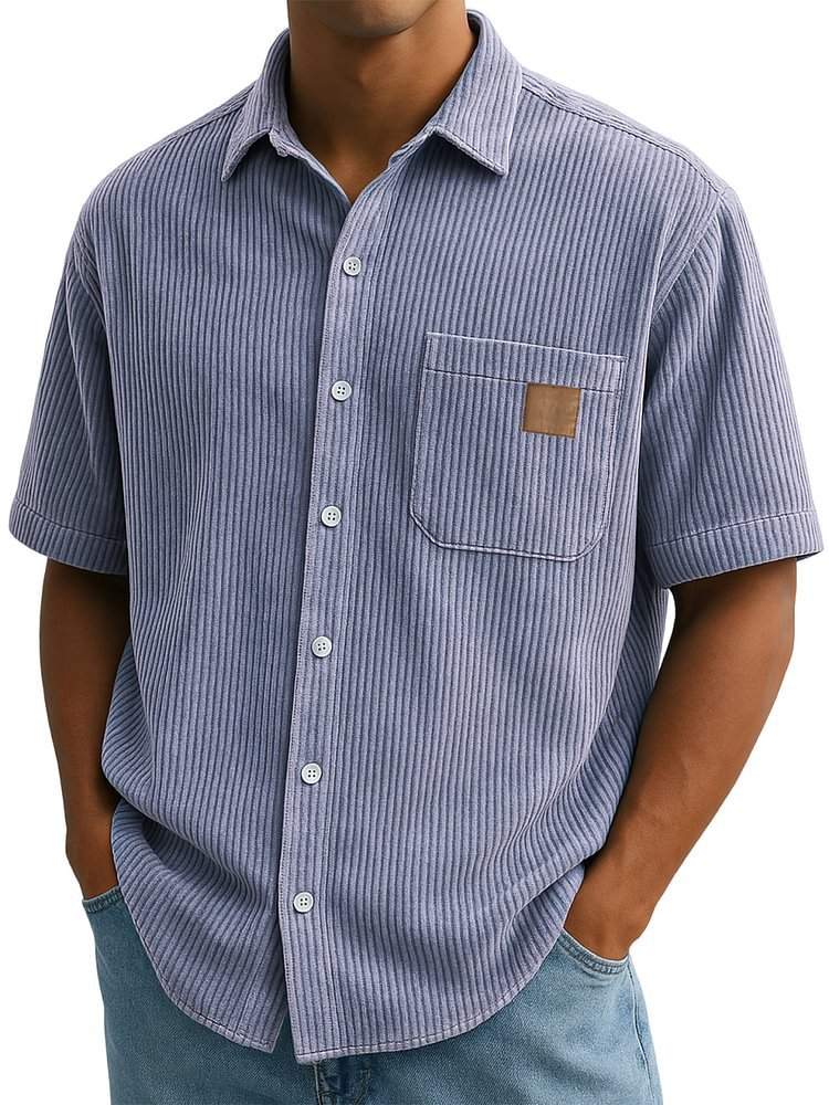 Anwick - Chemise côtelée douce