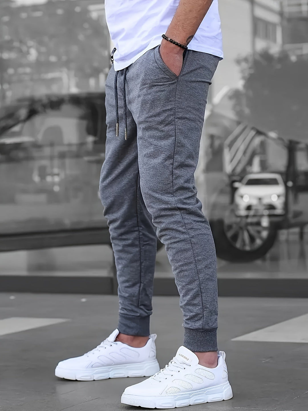 Vaughn - Pantalon de jogging doux au toucher