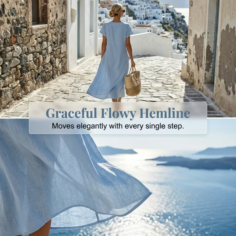 Hestelle - Robe d'été raffinée