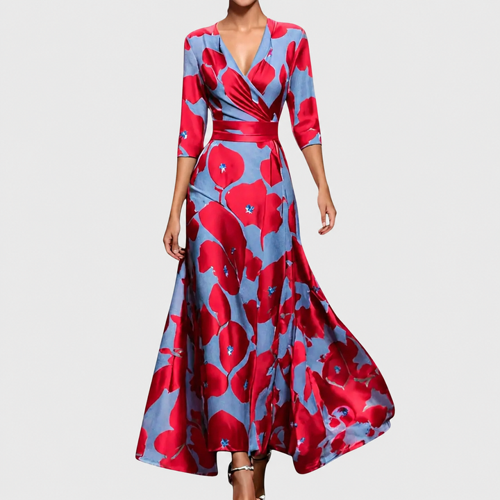 Floriana - Robe longue au toucher doux