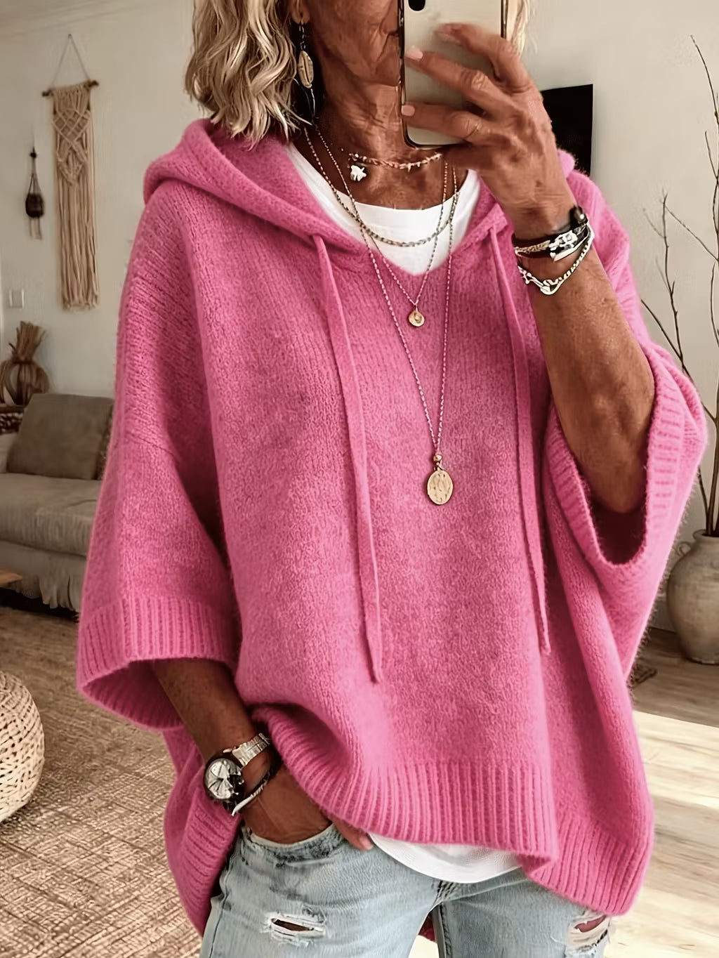 Zoralisse - Sweat à capuche oversize et confortable