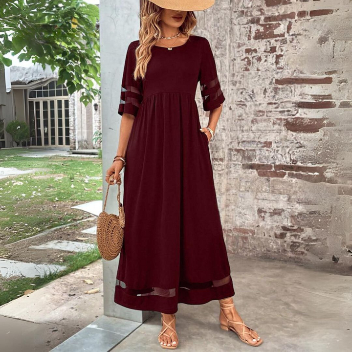 Acadia - Robe longue douce au toucher