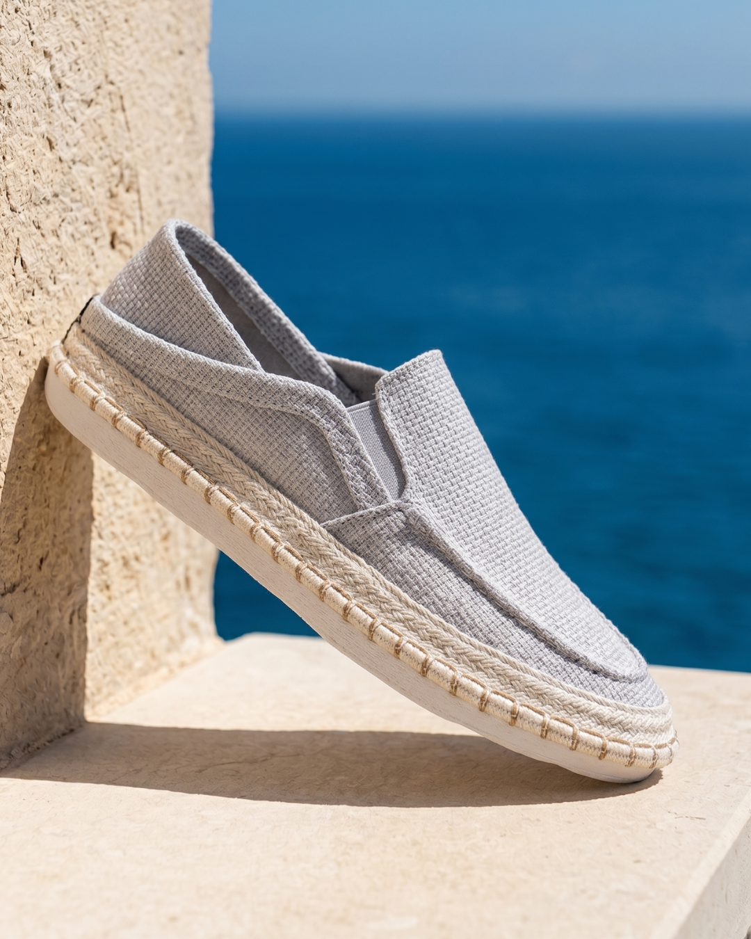 Falkner - Espadrille à enfiler texturée