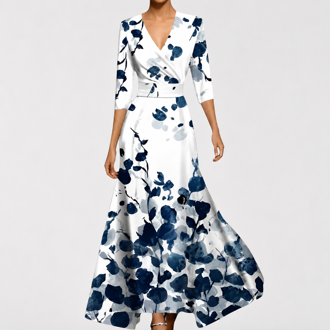 Floriana - Robe longue au toucher doux