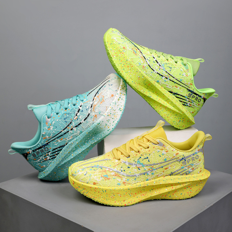 Elowynne - Chaussures de marathon à effet propulsif