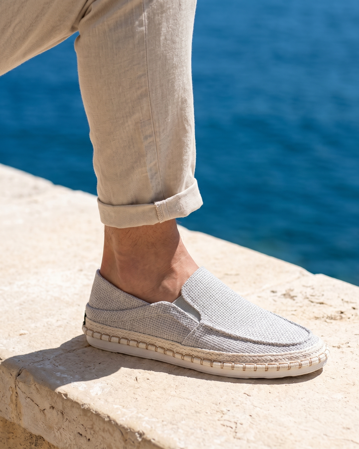 Falkner - Espadrille à enfiler texturée