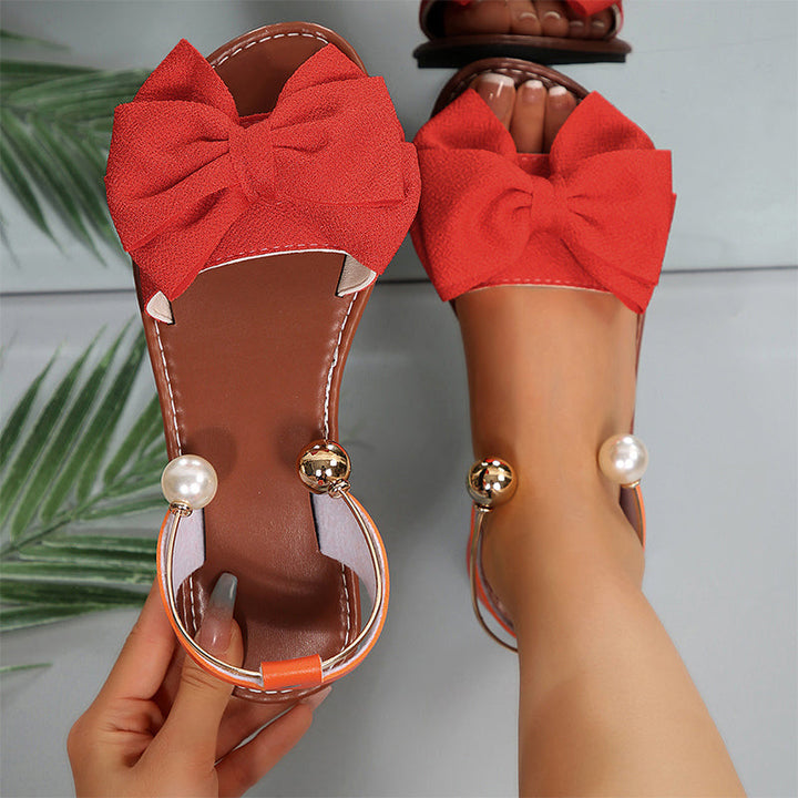 Elinette - Sandales de luxe à enfiler