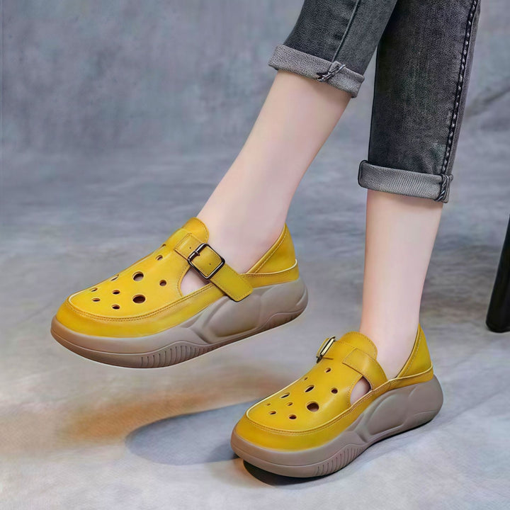Nayeli - Chaussures de marche confortables à boucle