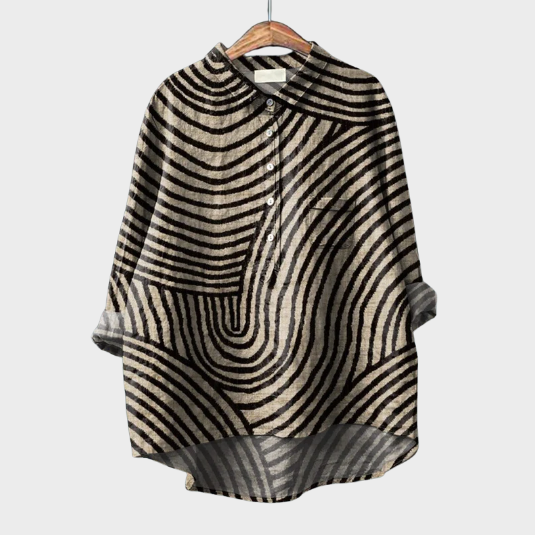 Primrose - Blouse artistique à manches longues