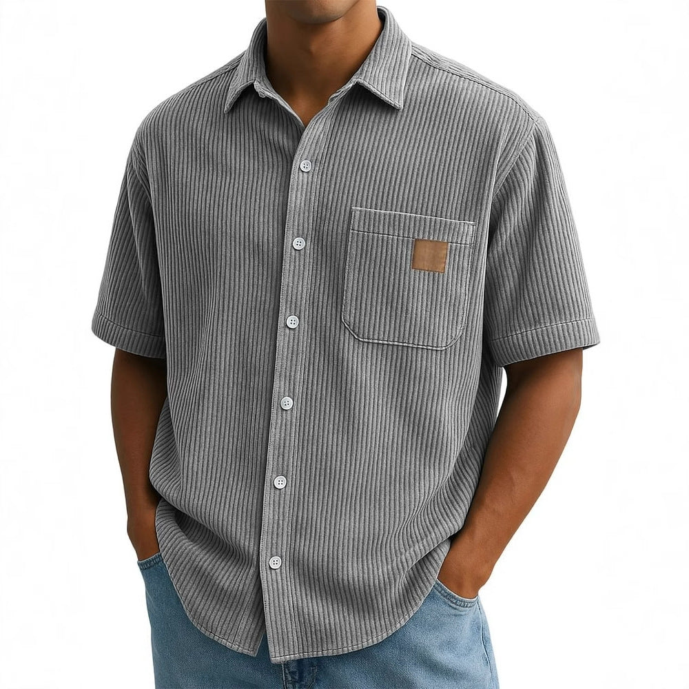 Anwick - Chemise côtelée douce