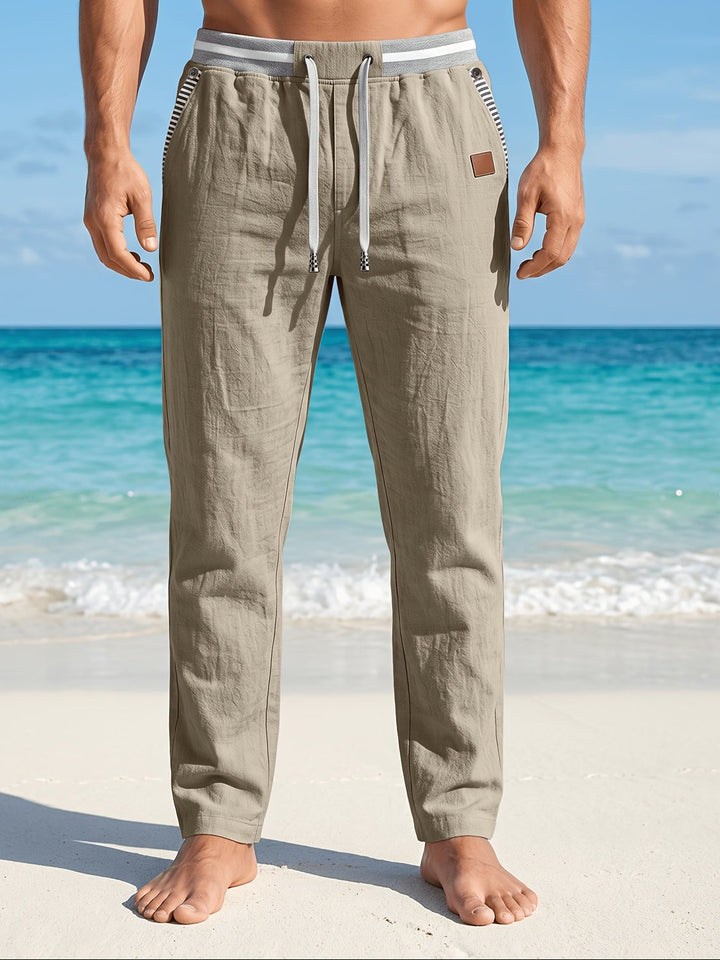 Branford - Pantalon en lin léger