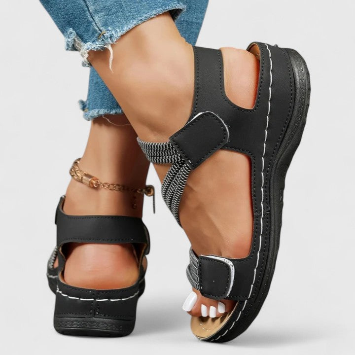Francine - Sandales orthopédiques rembourrées