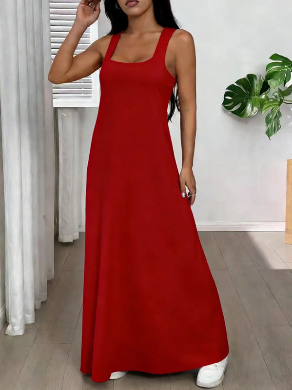 Evania - Ensemble 2 pièces robe longue à effet superposé